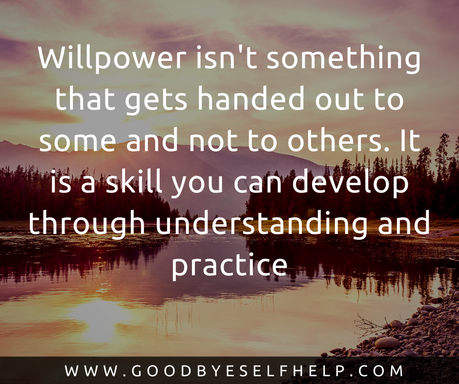 31 Willpower Quotes (Thought-Provoking) - Goodbye Self Help